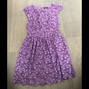 Talula by Aritzia Purple Lace Mini Dress Size 00